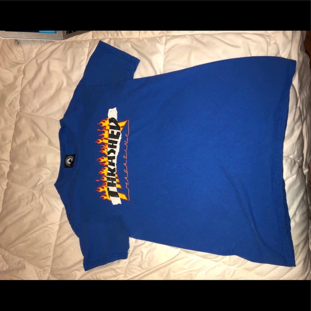 Blue thrasher T-shirt